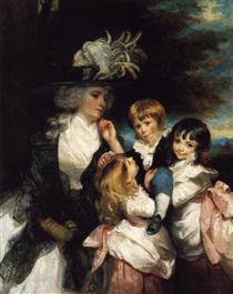 Lady Smith and Children - 約書亞·雷諾茲