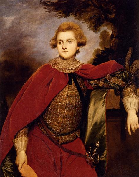 Portrait of Lord Robert Spencer - Joshua Reynolds