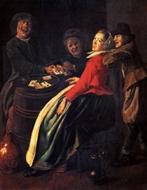 A Game of Cards - Judith Leyster