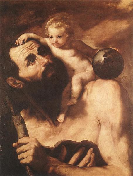 Saint Сhristopher, 1637 - Jusepe de Ribera