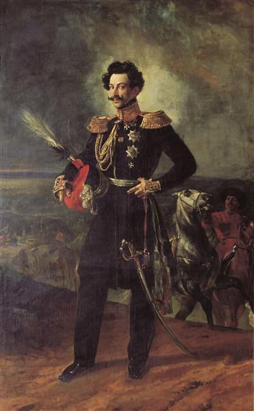 Portrait of Count V. A. Perovsky, 1837 - Karl Pawlowitsch Brjullow