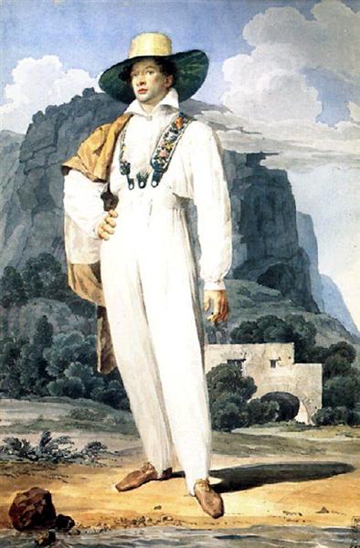 Portrait of V. A. Perovsky, 1824 - Karl Briulov