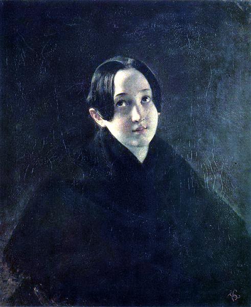 Portrait of Ye. I. Durnova, 1836 - Karl Pawlowitsch Brjullow