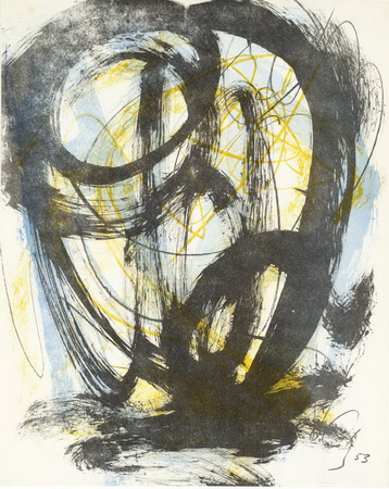 Untitled, 1953 - Карл Отто Гьоц