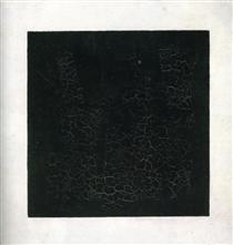 Das Schwarze Quadrat - Kasimir Sewerinowitsch Malewitsch