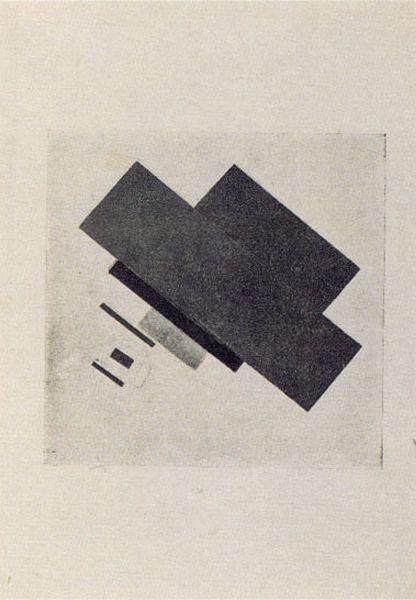 Suprematic track, 1916 - Kasimir Malevitch