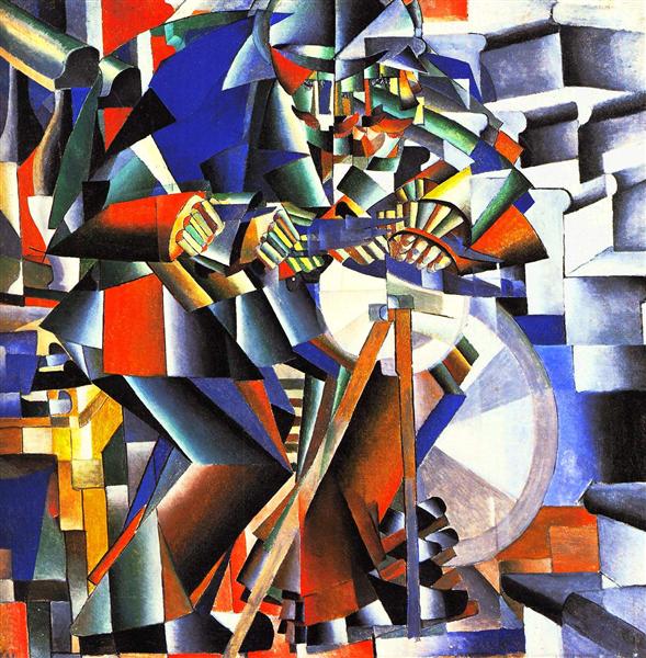 The Knife Grinder, 1912 - Kazimir Malevich