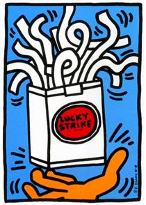 Lucky Strike - Keith Haring