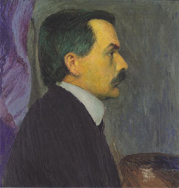 Self-portrait, c.1910 - Коломан Мозер