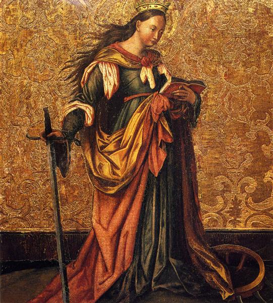 St. Catherine Of Alexandria - Конрад Віц
