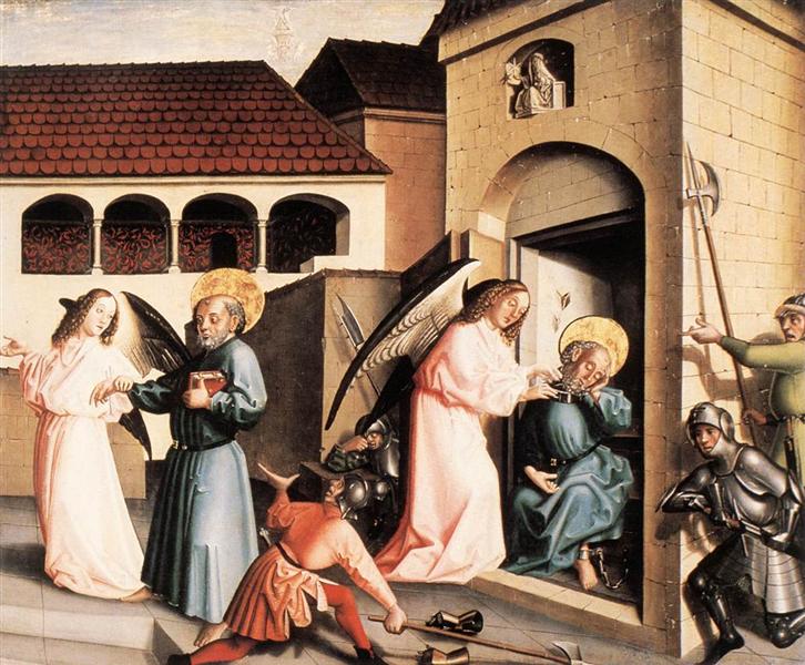 The Liberation of St. Peter, c.1444 - Конрад Віц