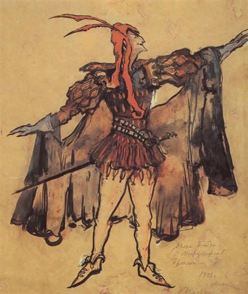 Mephistopheles, 1906 - Костянтин Коровін