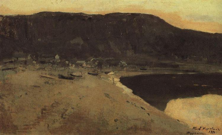Murmansk coast, 1894 - Konstantin Korovin