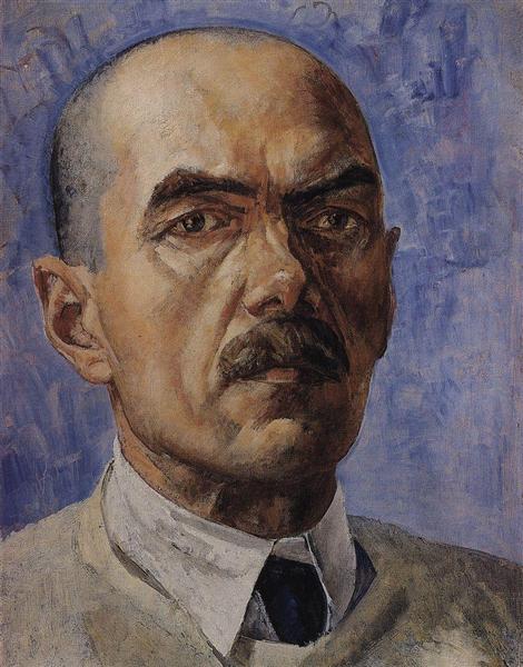 Автопортрет, 1929 - Кузьма Петров-Водкин