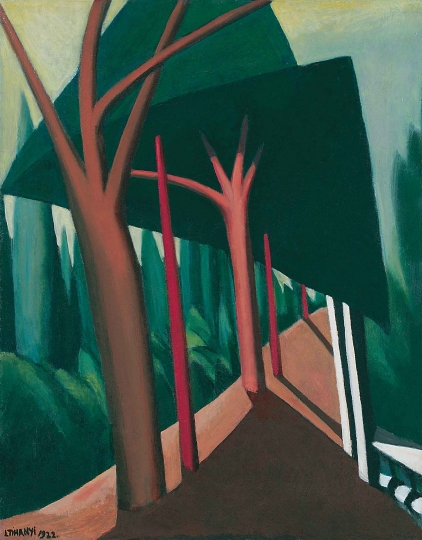 Three Trees, 1922 - Лайош Тихань