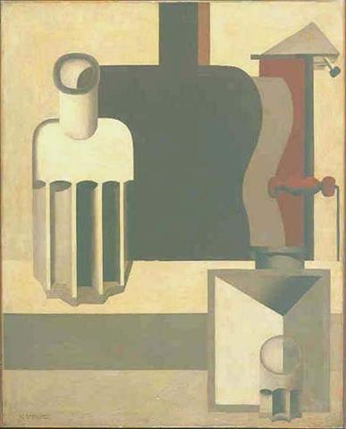 Guitare verticale (2ème version), 1920 - Le Corbusier