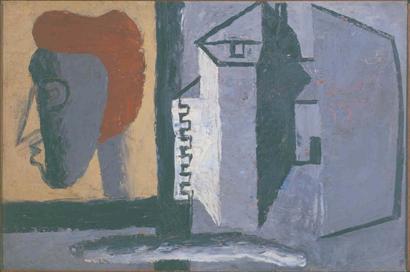 Tête de femme, Vézelay, 1943 - Le Corbusier