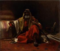 An arab sheik - Léon Bonnat