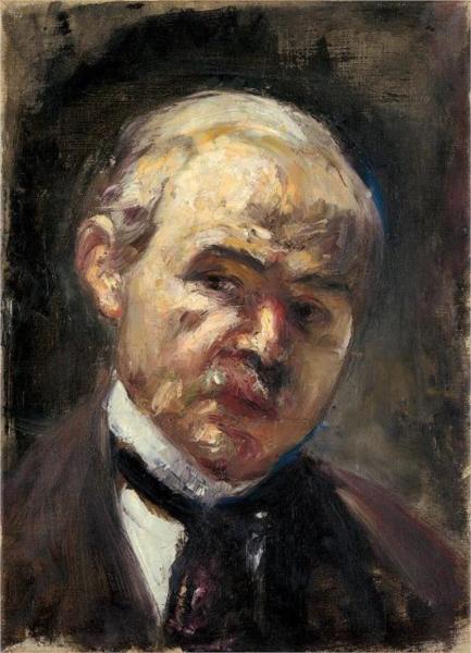Self-portrait, 1921 - Lesser Ury