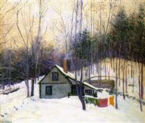 A Snowy Monday - Lilla Cabot Perry