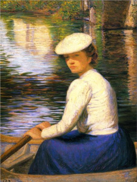 Dans un Bateau (In a Boat), 1907 - Лілла Кабот Перрі