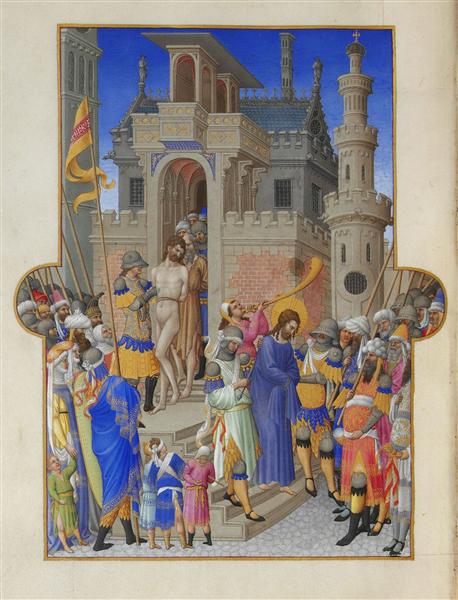 Christ Leaving the Praetorium - Hermanos Limbourg