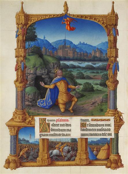 The Penance of David - Limbourg brothers