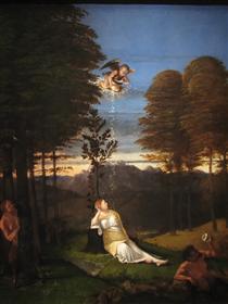 Allegory of Chastity - Лоренцо Лотто