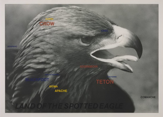 Land of the Spotted Eagle, 1983 - Lothar Baumgarten