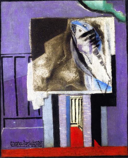 Still LIfe in front of the Balcony, 1929 - Louis Marcoussis