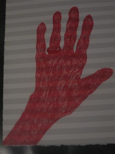 My hand, 2002 - Louise Bourgeois