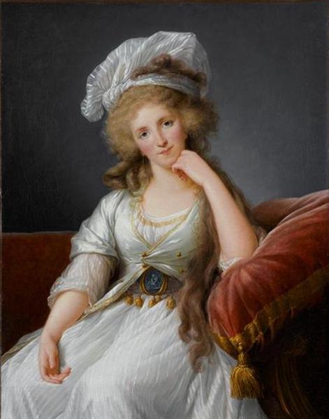 Louise Marie Adélaïde de Bourbon-Penthièvre, c.1787 - Marie-Louise-Élisabeth Vigée-Lebrun