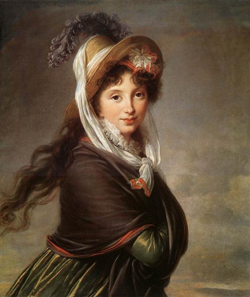 Portrait of a Young Woman, c.1797 - Элизабет Луиза Виже-Лебрен