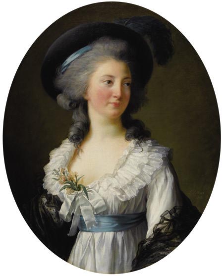 Portrait of Izabela Lubomirska, 1782 - 伊莉莎白·維傑·勒布倫