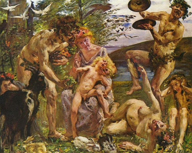 Die Jugend des Zeus, 1905 - Ловіс Корінт