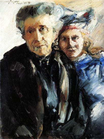 Grandmother and Granddaughter, 1919 - Ловис Коринт