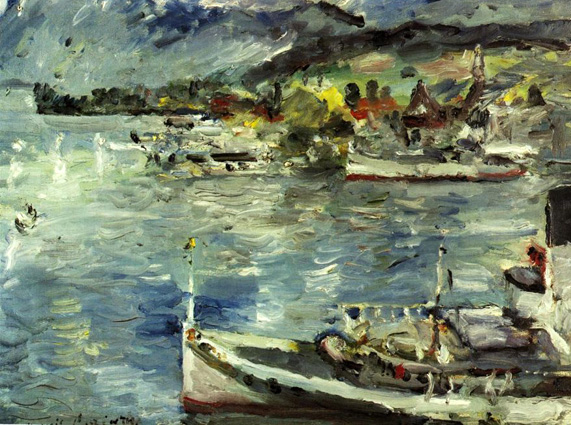 Lake Lucerne-Morning, 1924 - Ловис Коринт