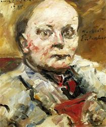 Portrait of the Poet Herbert Eulenberg - Ловис Коринт