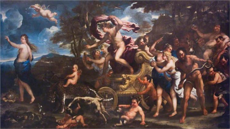 Bacchus and Ariadne, 1677 - Luca Giordano