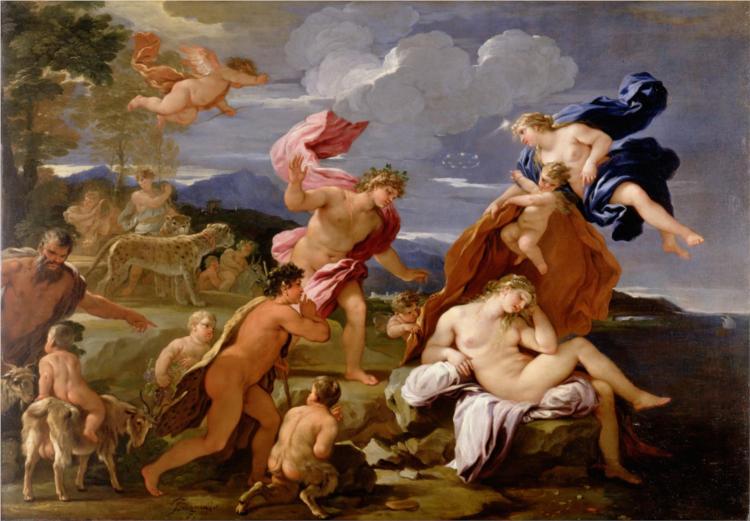 Bacchus and Ariadne, 1686 - Luca Giordano