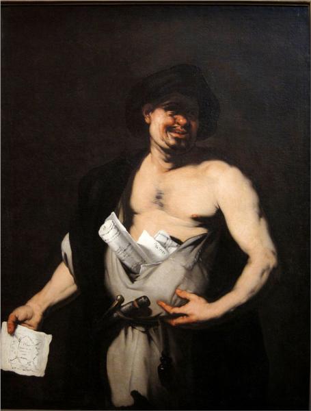 Democritus, 1653 - Лука Джордано