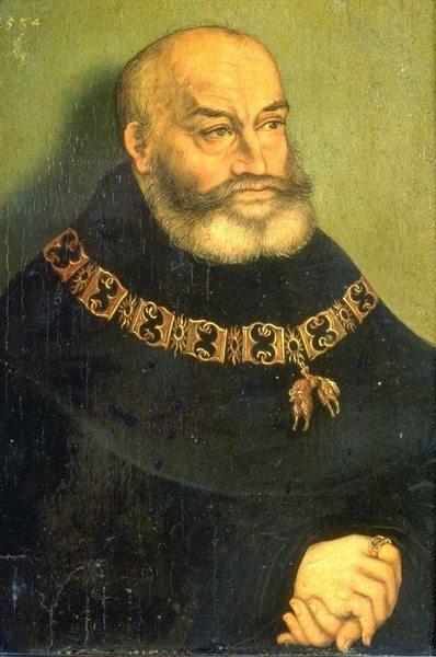 Georg der Bärtige, Duke of Saxony, c.1536 - Лукас Кранах Старший