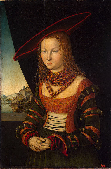 Портрет женщины, 1526 - Лукас Кранах Старший