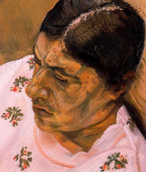 Annabel, portrait III, 1987 - Lucian Freud