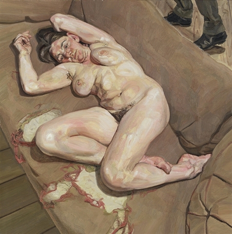 Naked Portrait with Reflection, 1980 - 盧西安‧佛洛伊德