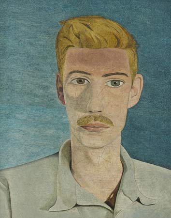 Portrait of a Man, 1946 - 盧西安‧佛洛伊德