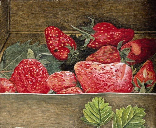 Strawberries, 1952 - Луціан Фройд