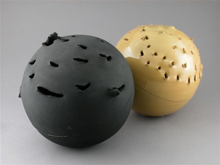 Sphere, 1957 - Lucio Fontana