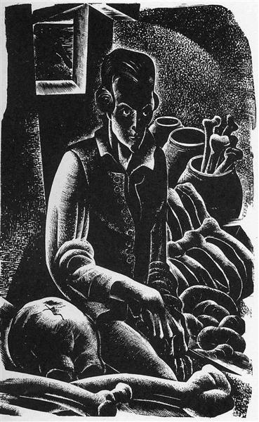 Mary Shelly. Frankenstein, 1934 - Lynd Ward