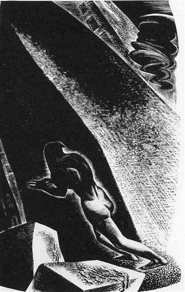 Song Without Words, Plate 12, 1936 - Lynd Ward